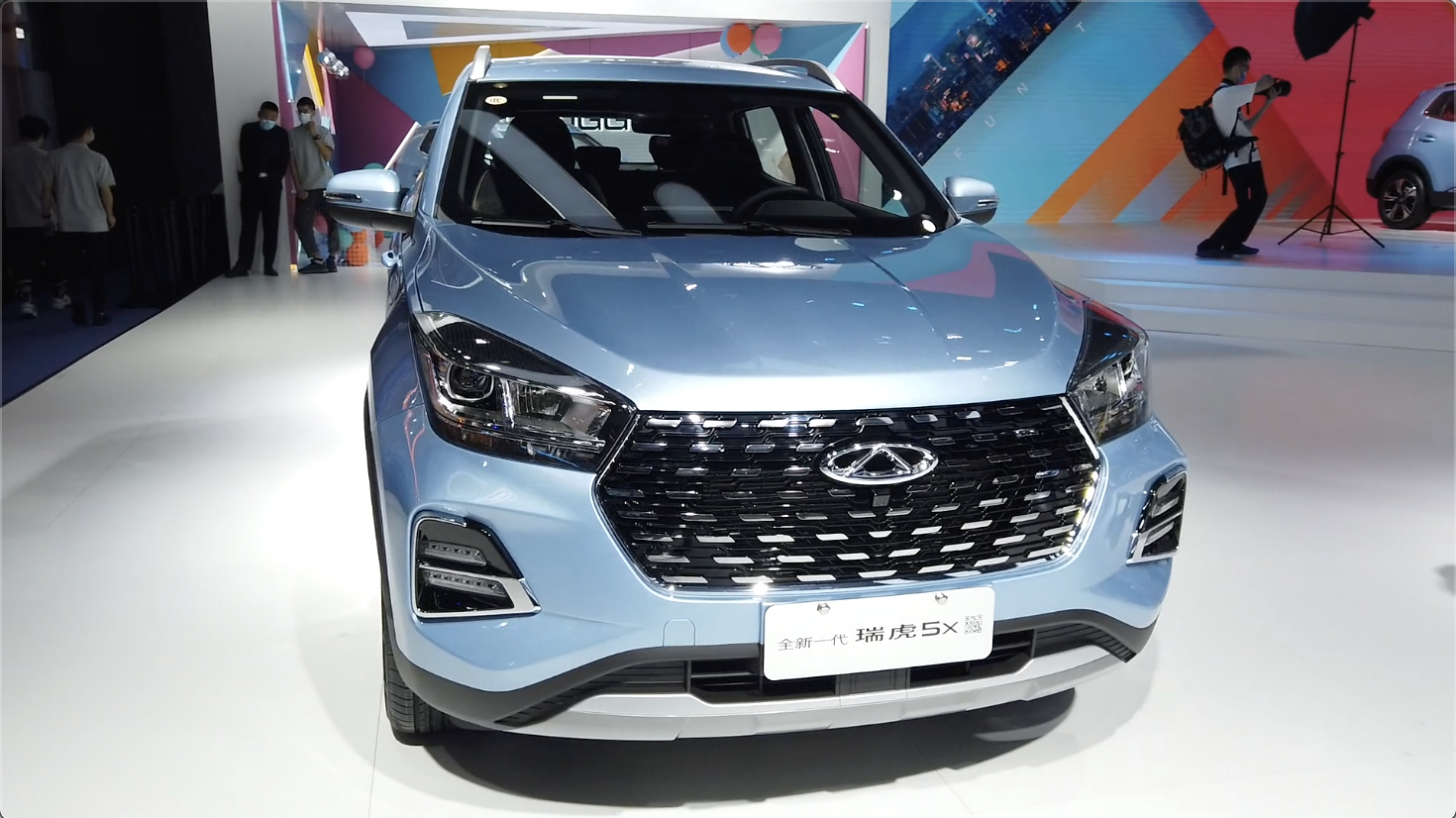 成都车展奇瑞瑞虎5X外观实拍