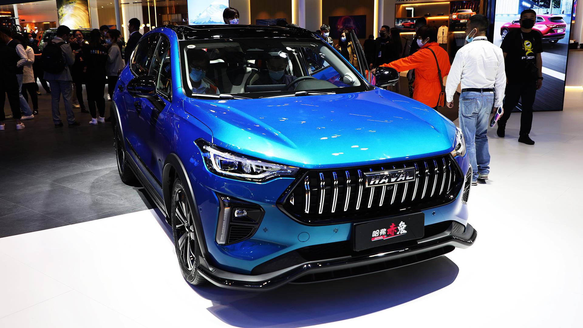 哈弗赤兔预售11万起，哈弗H6 5G版亮相，揭秘上海车展哈弗展台