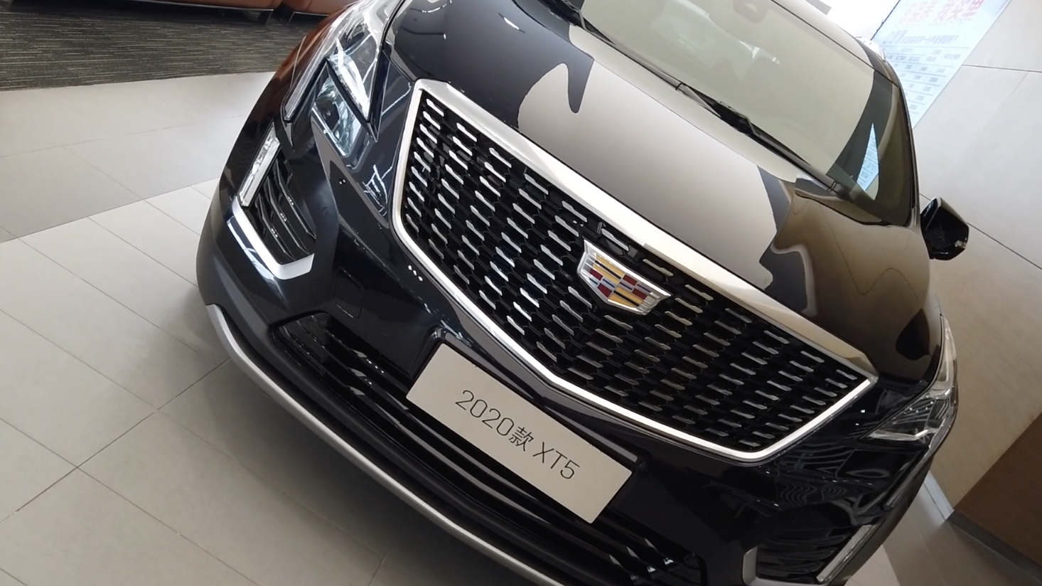 探店实拍凯迪拉克XT5（外观）