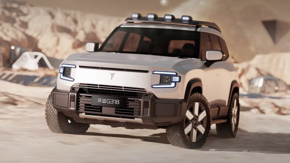 定名G318 深蓝发布全新SUV产品官图