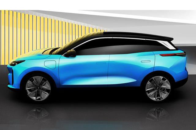 奔腾E01内饰官图发布，简洁而富有科技感