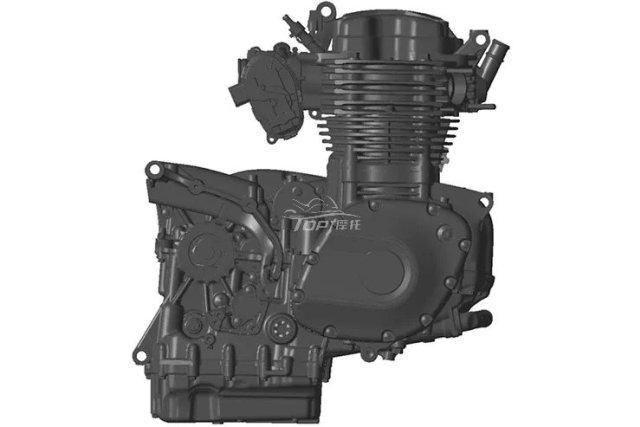 高金新款发动机曝光 1200cc直列双缸 为布雷斯通打造