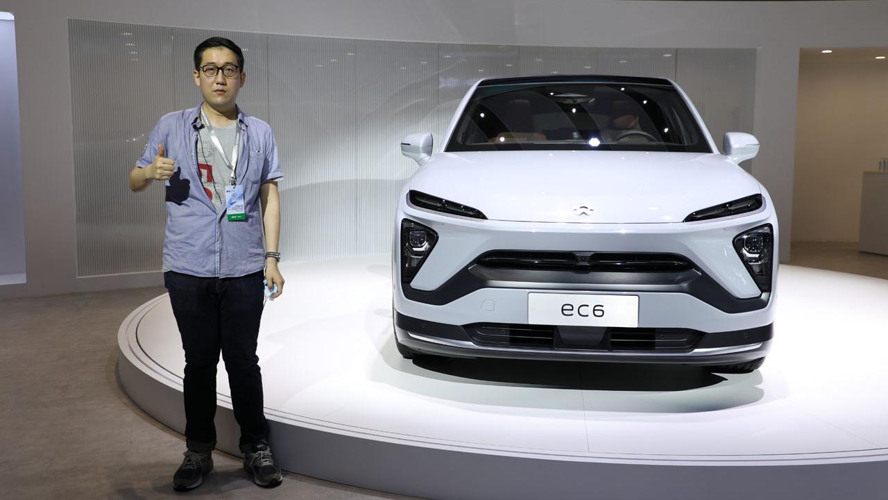 Model Y劲敌来了！蔚来EC6车展现场详解