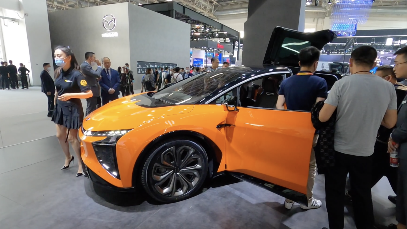 北京车展｜实拍高合HiPhi X 4座版