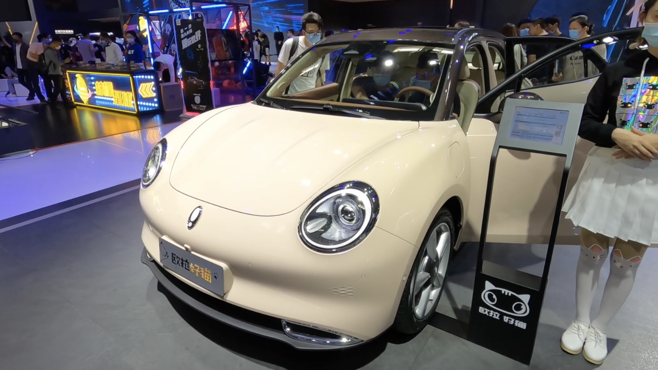 北京车展｜实拍欧拉好猫