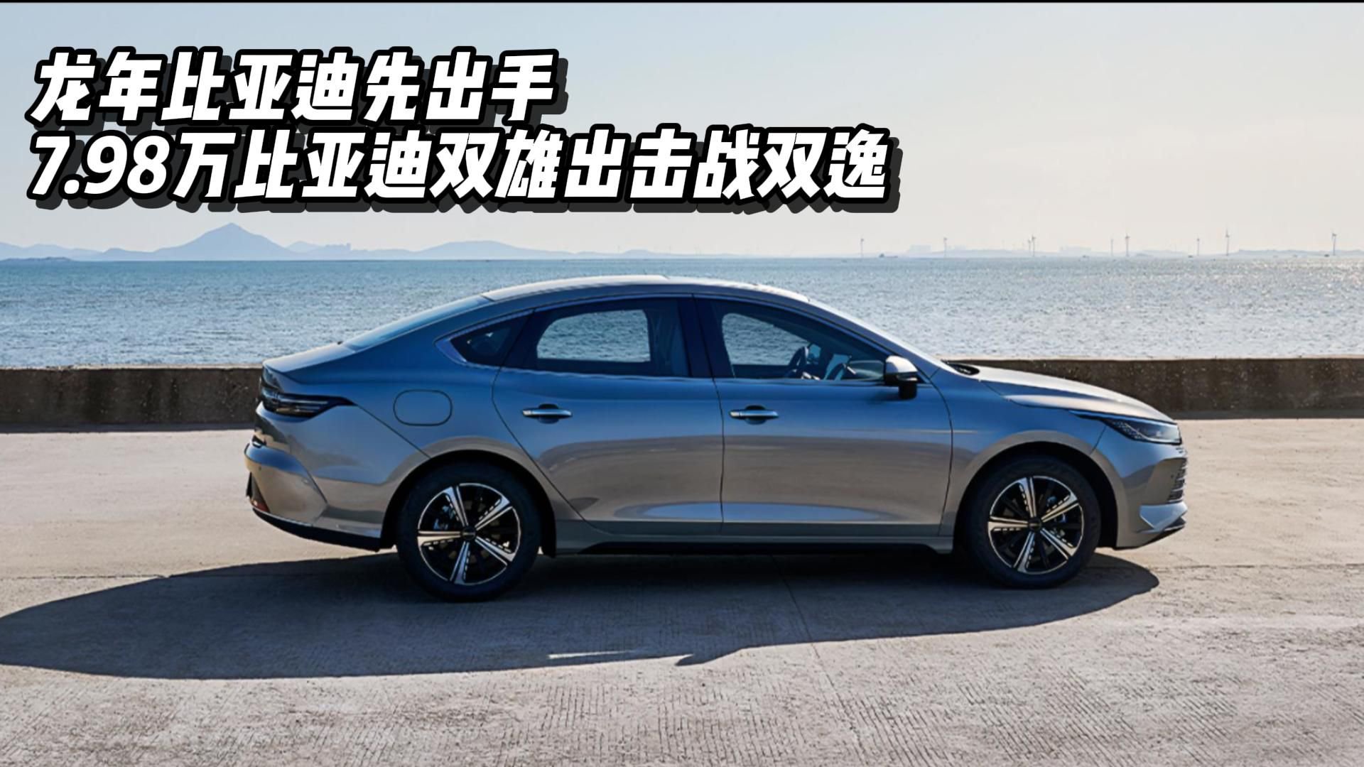 龙年比亚迪先出手，7.98万比亚迪双雄出击战双逸