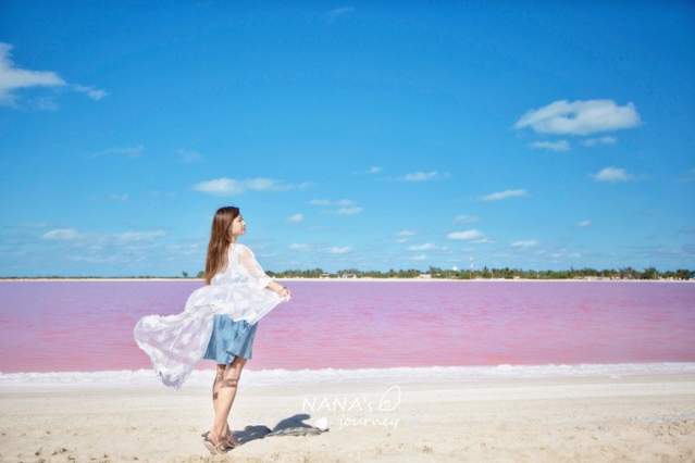世界少有的粉色湖泊，在美洲的这个国度，少女心满满的网红湖泊