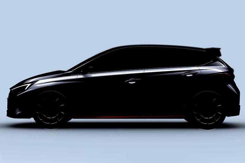 最大功率200马力 现代i20 N预告图曝光