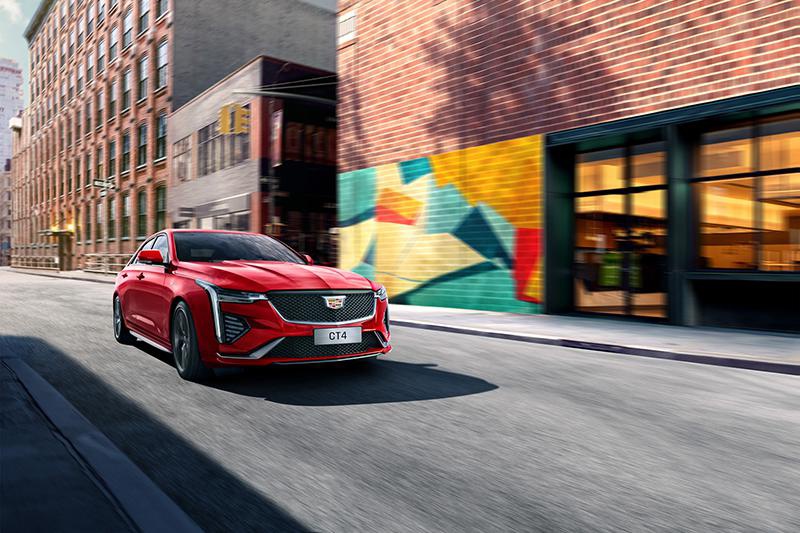 两种外观风格 凯迪拉克CT4官图曝光