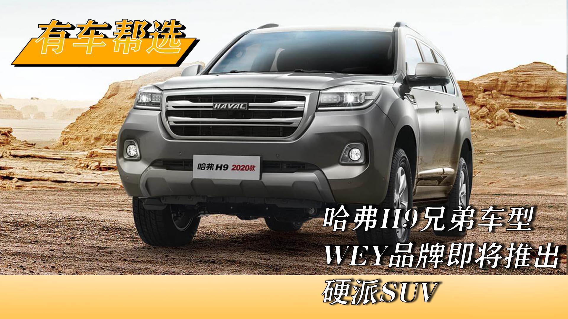 哈弗H9兄弟车型 WEY品牌即将推出硬派SUV