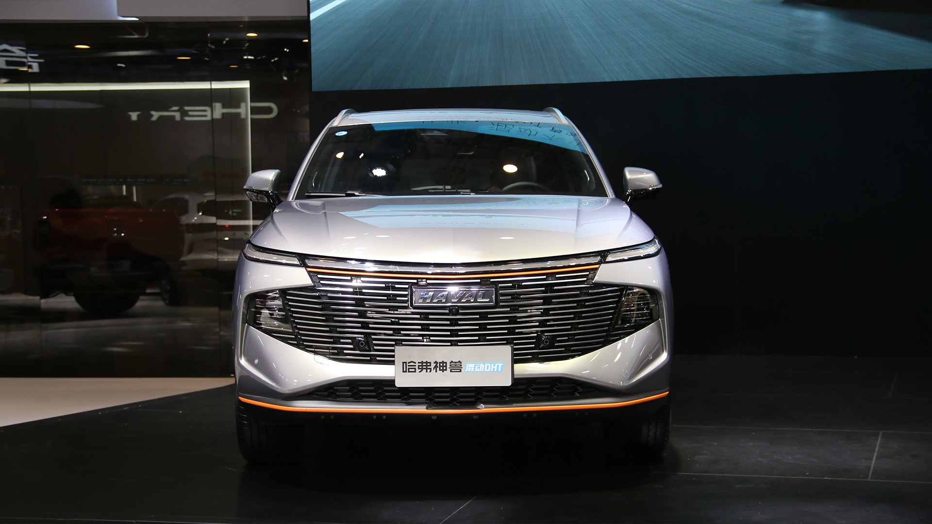 哈弗神兽混动DHT车展实拍