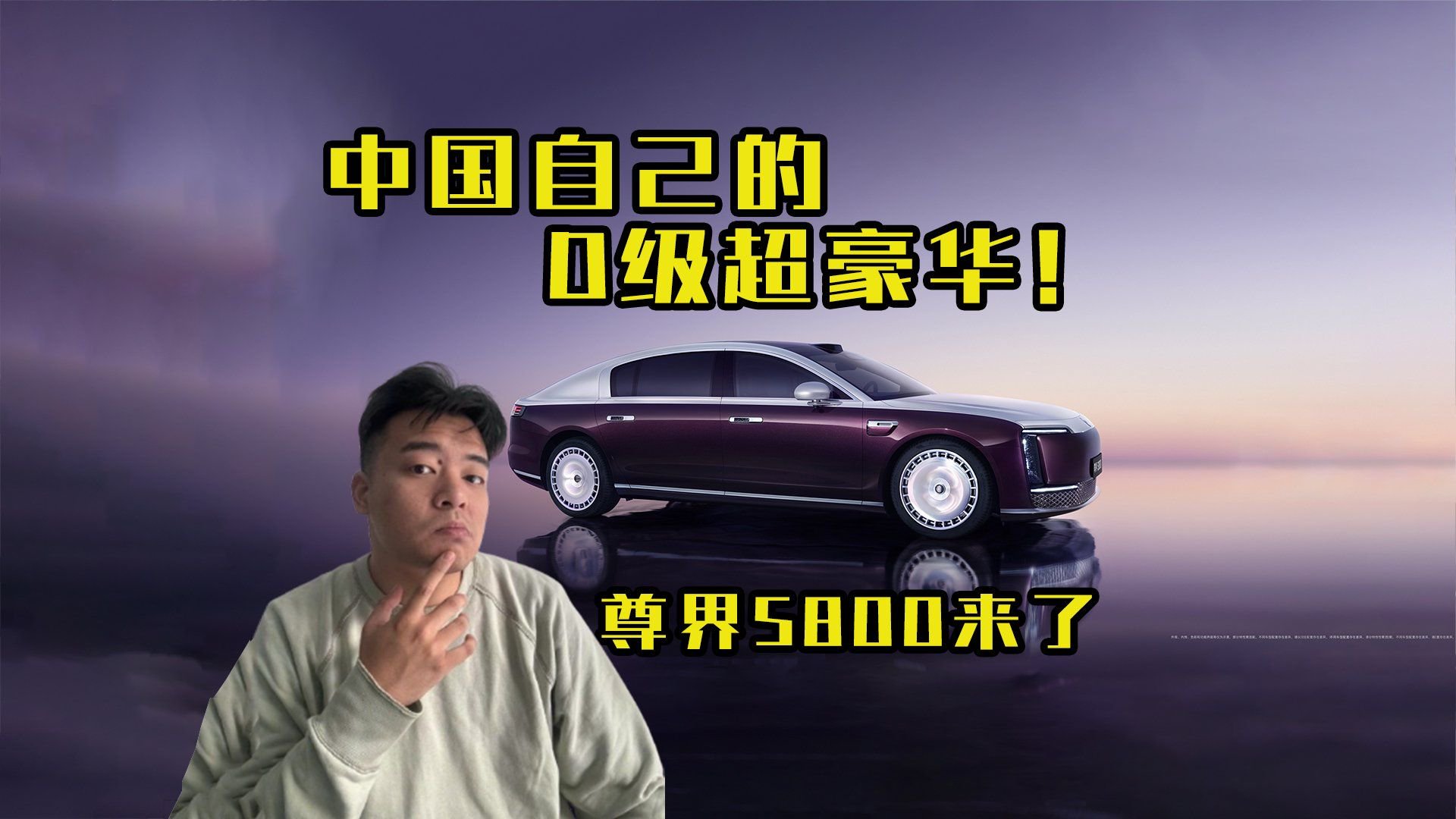 中国自己的D级超豪华，尊界S800来了！