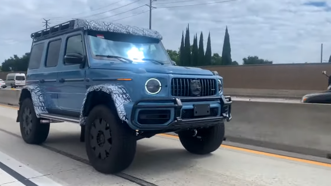 霸气依旧 全新奔驰大G 4x4-视频版