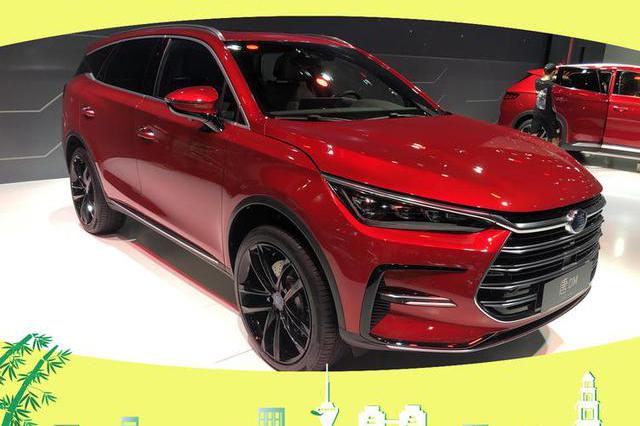 2020成都车展比亚迪新款唐实拍 内饰向旗舰看齐