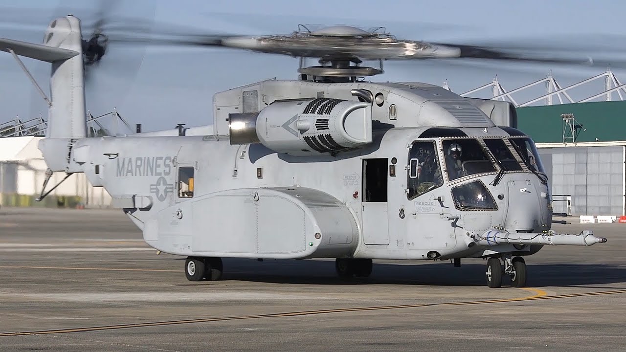 ch53k种马王最牛重型直升机1亿美金比f35隐身战机还贵