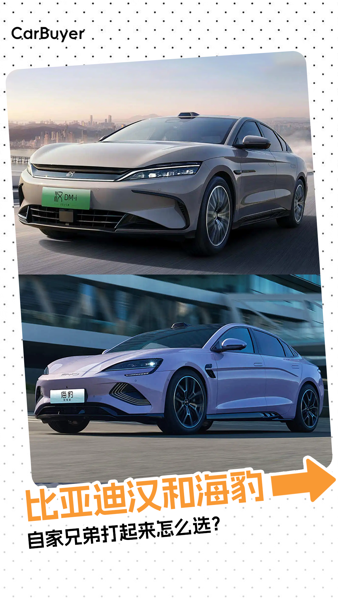 比亚迪汉和海豹自家兄弟打起来怎么选