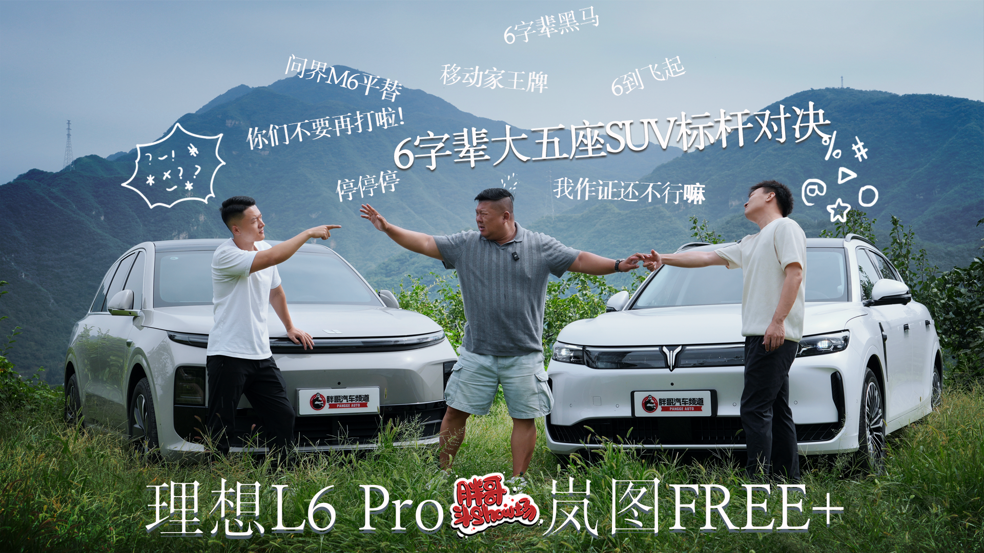 6字辈大五座SUV标杆对决，理想L6 VS“问界M6”版岚图FREE+