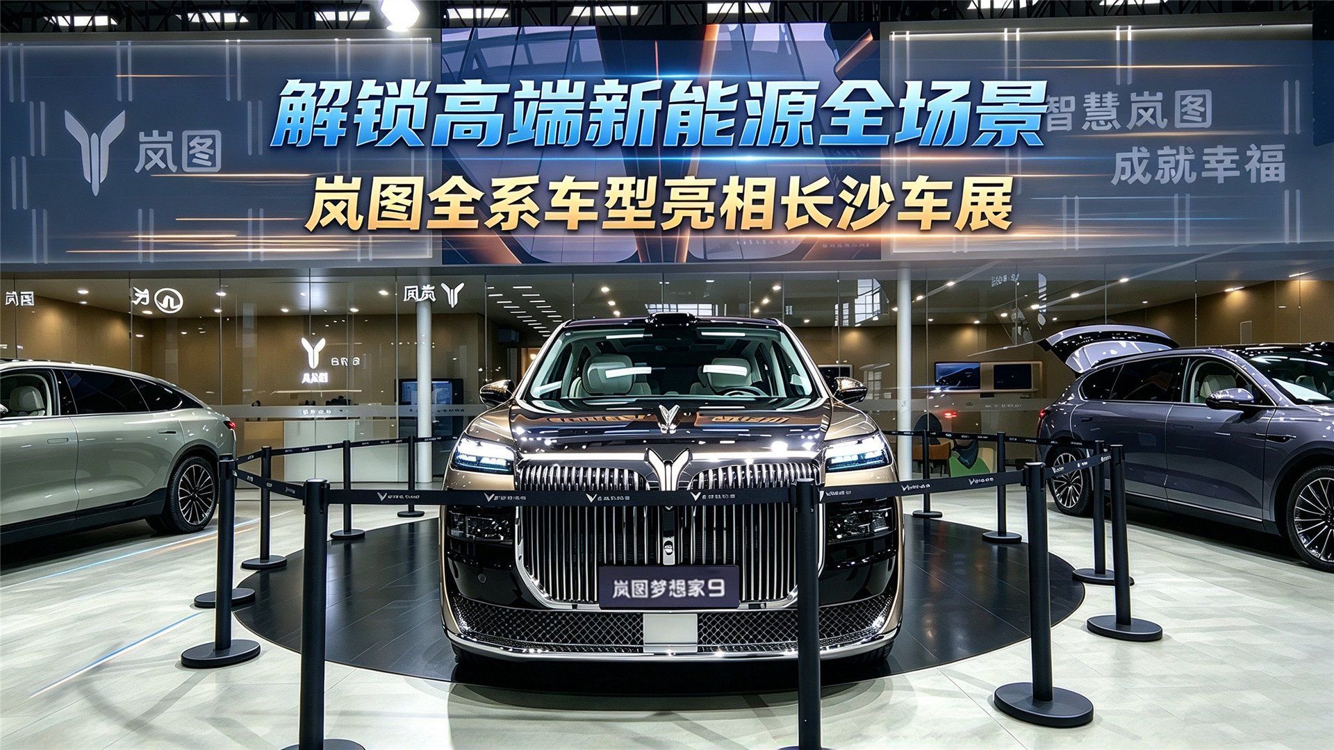 解锁高端新能源全场景：岚图全系车型亮相长沙车展