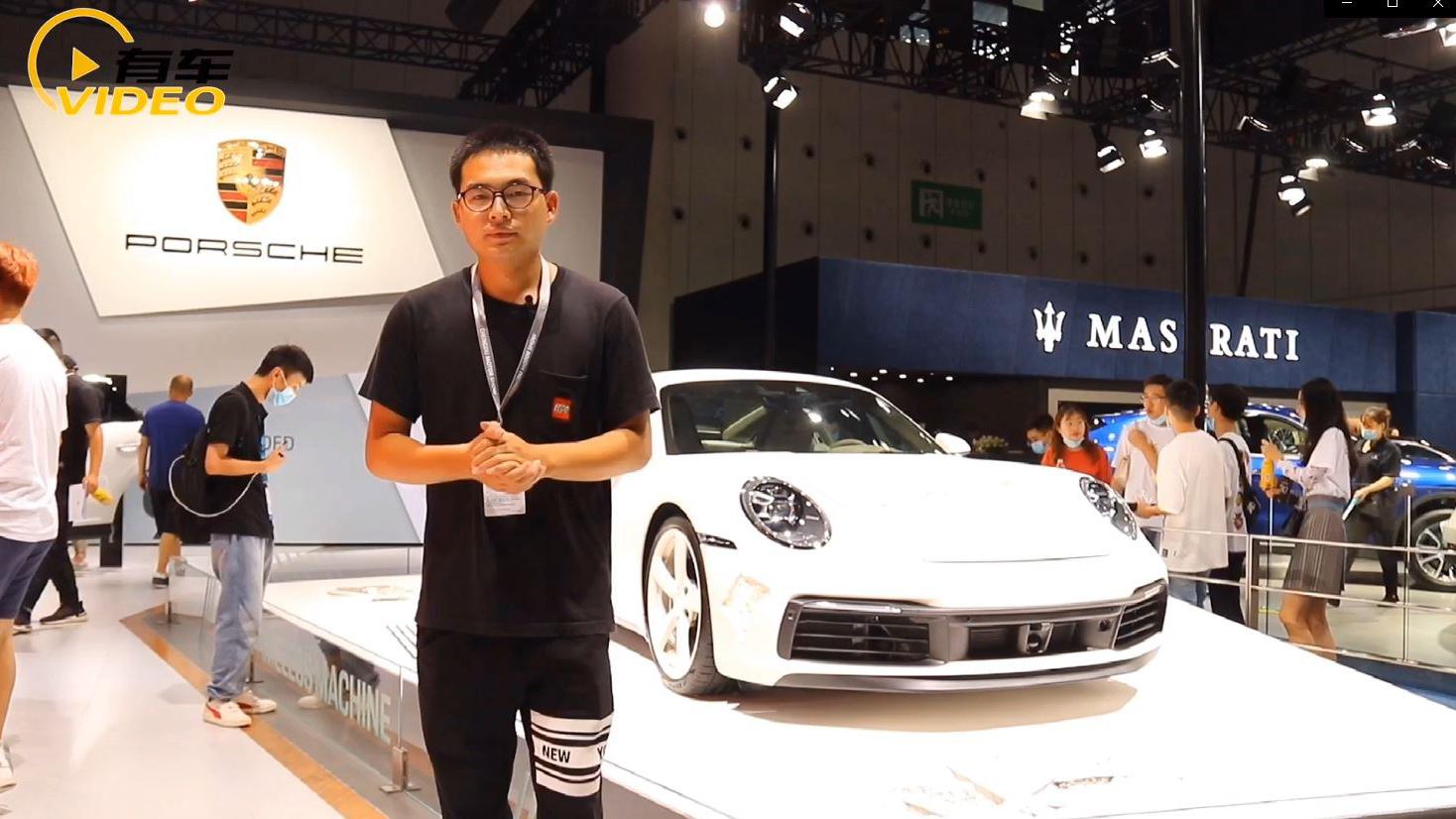 2020成都车展丨1千年后的保时捷？实拍保时捷911结晶腐蚀版艺术车