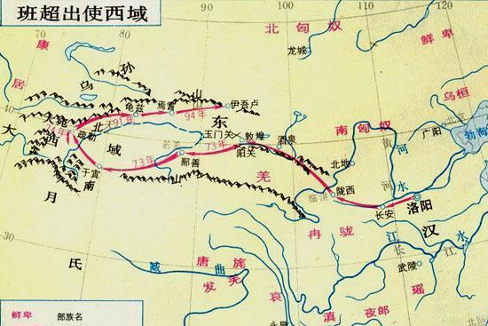 他带三十六人平定西域，创造了外交奇迹，实现了万里封侯的梦想