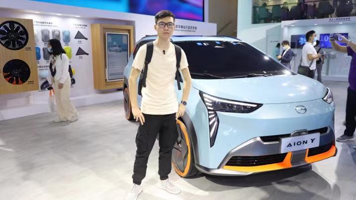 有车Video丨二次元风格设计 广汽埃安Y亮相广州车展