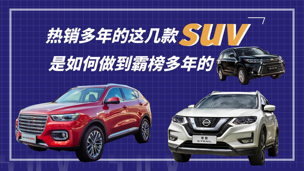 【车视头条】热销多年的这几款SUV ，是如何做到霸榜多年的？