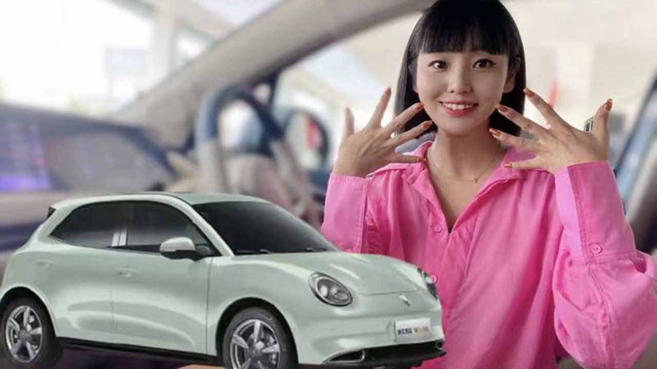 小姐姐的心头好 到店实拍2022款欧拉好猫莫兰迪版