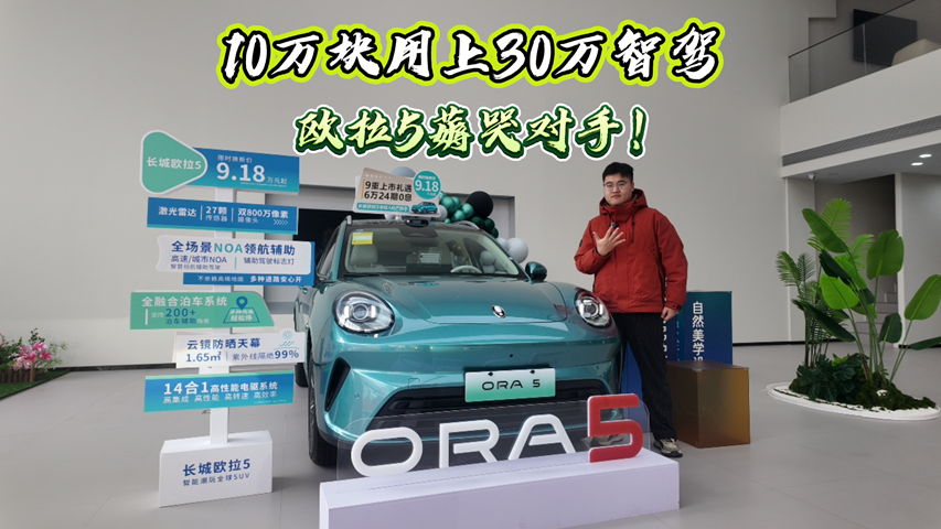 10万块用上30万智驾，长城欧拉5薅哭对手！
