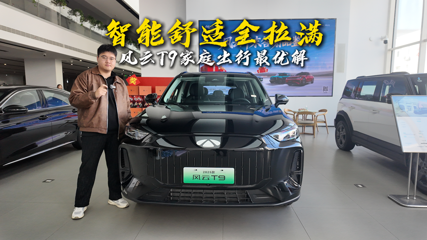 智能舒适全拉满，风云T9家庭出行最优解