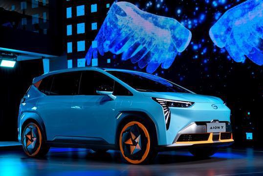 广汽埃安品牌独立运营 全新纯电SUV埃安Y全球首发