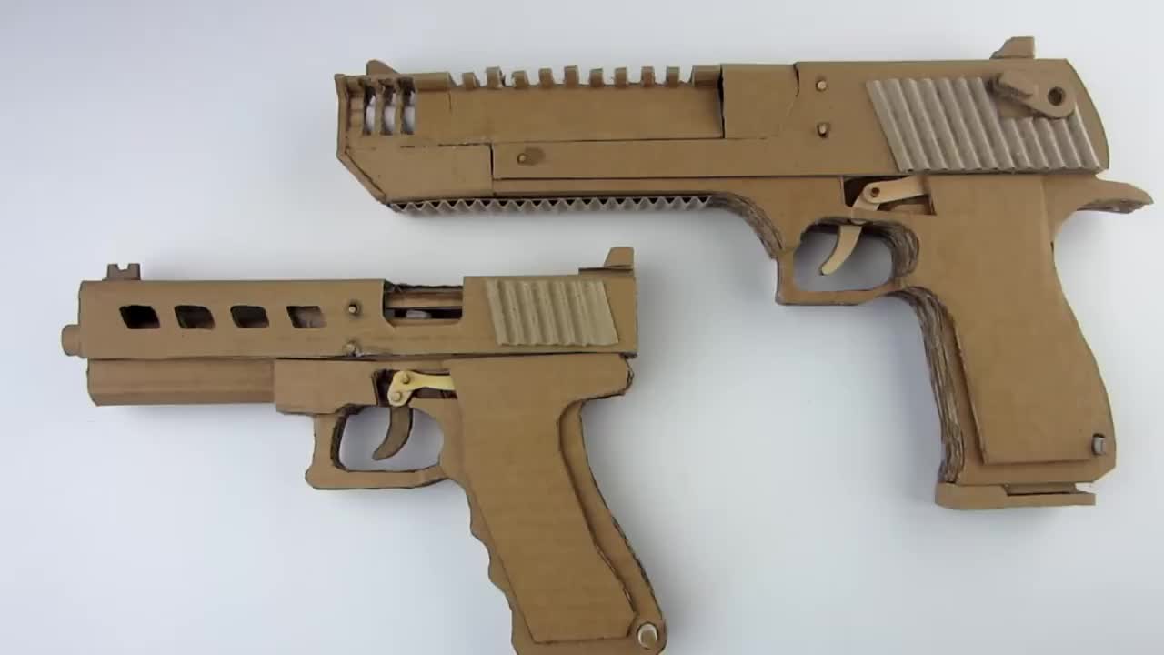 csgo终极发烧友diy纸板沙鹰太棒了