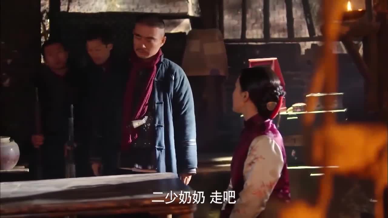 花脖子绑来九儿不料如今为救妹妹还得求着九儿离开