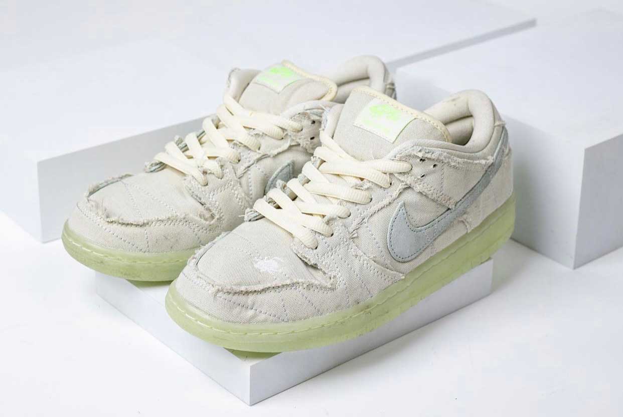 夜光效果拉满,木乃伊 nike sb dunk low「mummy」实物