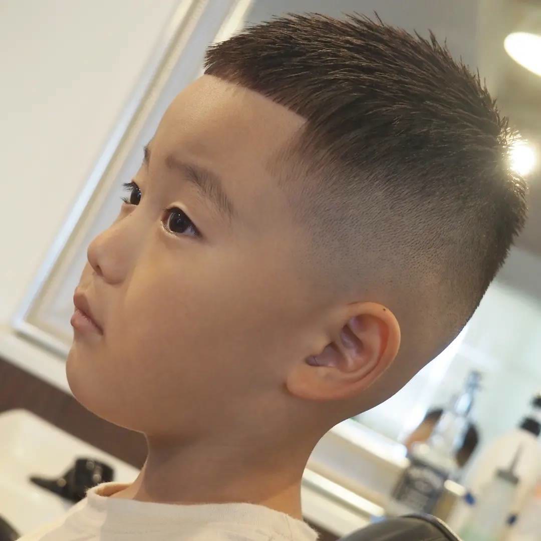 新帅气小男孩发型14款,时尚有型真精神,爸爸妈妈快收藏|发型|小男孩