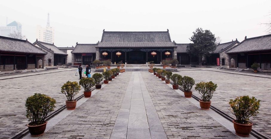府衙古建筑群——南阳府衙,布局严谨,规模宏大