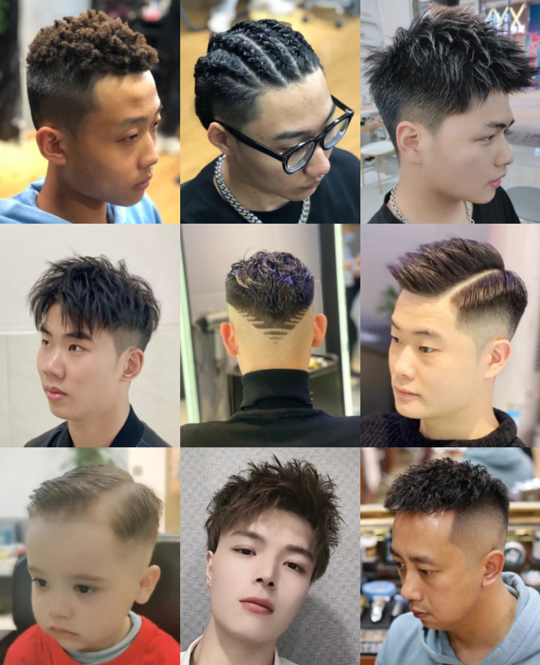今夏很受欢迎的男发100多款,清爽帅气精神,越来越多男士这样剪
