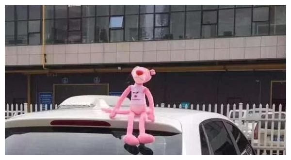 宝骏车顶放玩偶被罚，车主一脸无奈：旁边的保时捷为什么没人管？