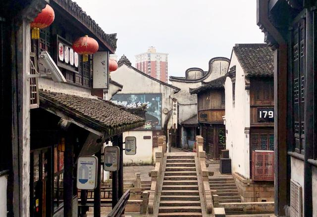 别去乌镇西塘人挤人了嘉兴闹市中的一个安静古镇可免费游玩