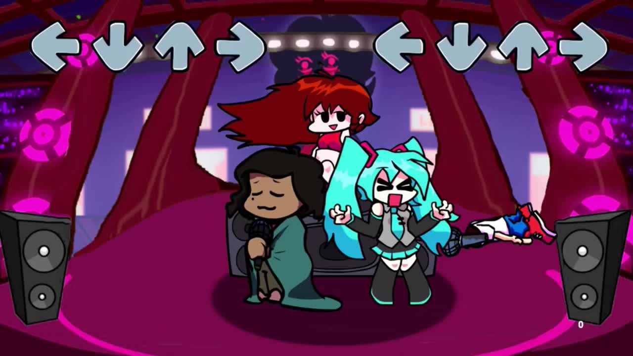 fnf周五夜放克游戏 初音未来对抗黑化版男友