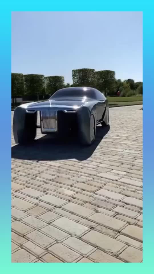 劳斯莱斯概念车满满的科技感但是这造型让人不敢恭维