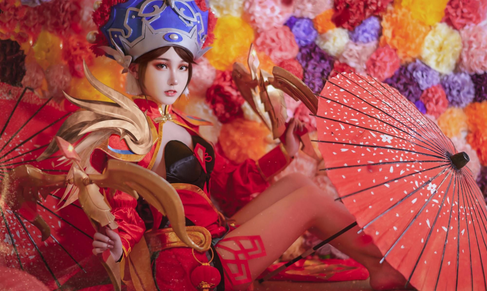 王者荣耀cos美腿虞姬,王者荣耀cos瑶 遇见 王者荣耀虞姬绝美cos,收好不谢