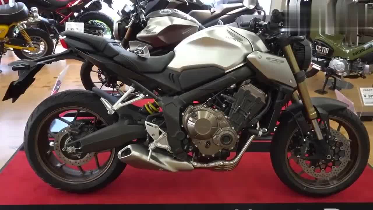 新车到店实拍2020款本田cb650r颜值爆表重点是售价