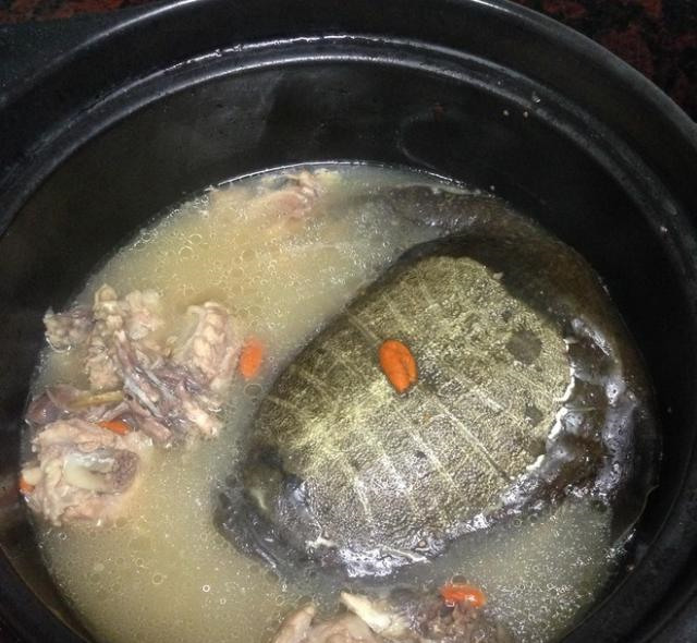 炖甲鱼汤下锅后别忘了加它能吸附腥味增香提鲜太美味