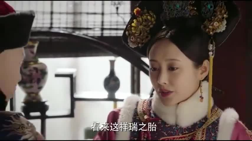 如懿传田姥姥每天都给如懿转动胎位江与彬说如懿要早产