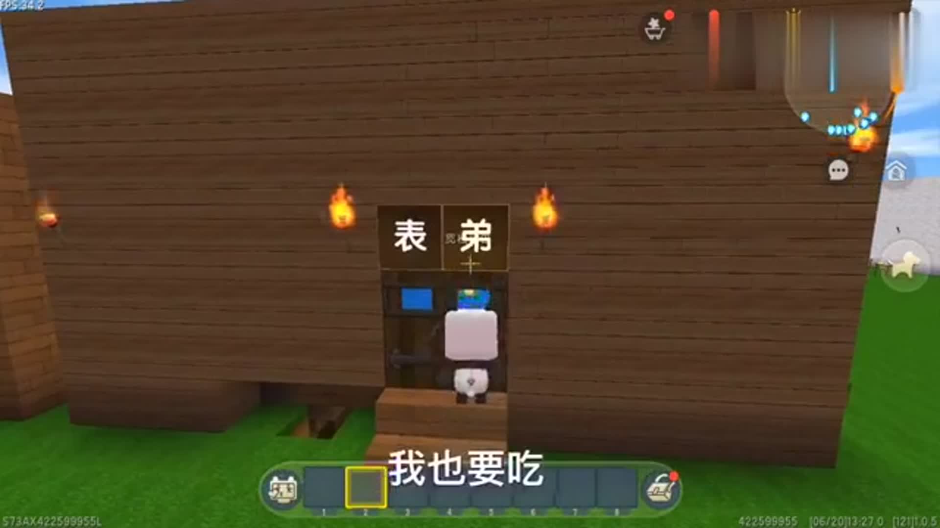 迷你世界:小表弟我没骗你,吃辣条会变笨,你看你数学才