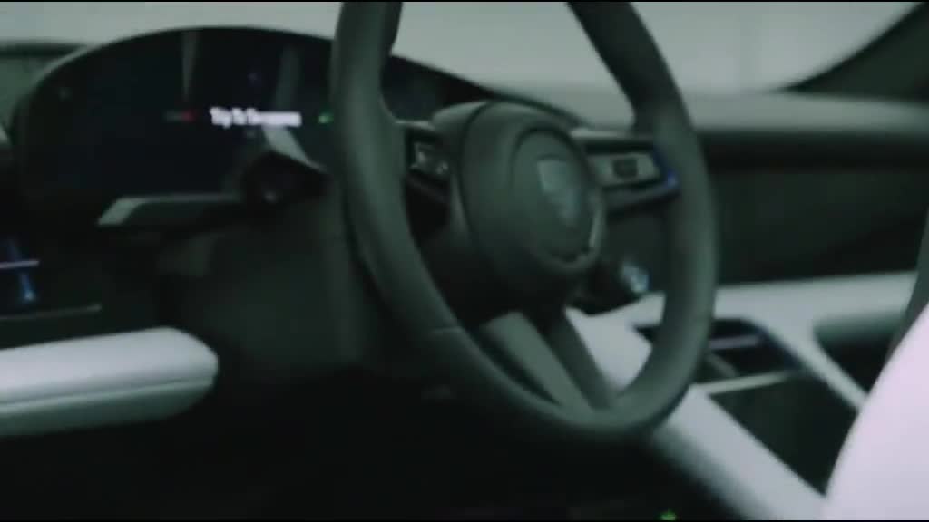 欣赏下保时捷Mission e新概念车的内饰!