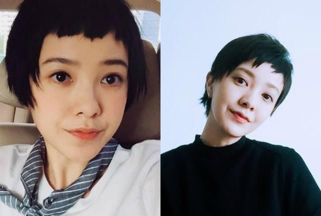 郭采洁的气质真的绝了剪狗啃式短发本以为会很丑却意外很美