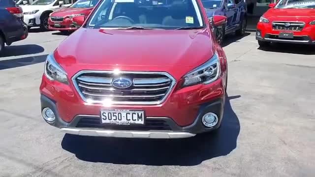 新车到店！2019款斯巴鲁傲虎实车展示，外观和内饰详拍