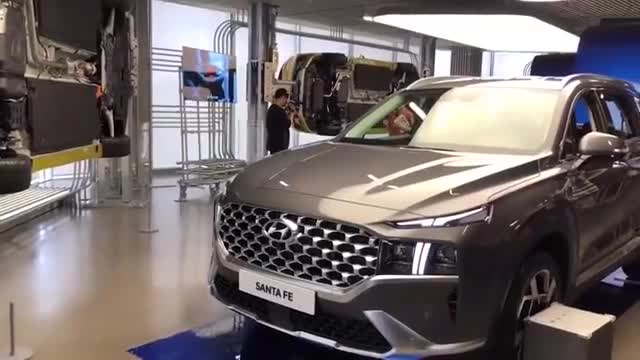 抢先实拍2021款现代胜达，坐进车内那刻，才知道啥叫改变，心动了