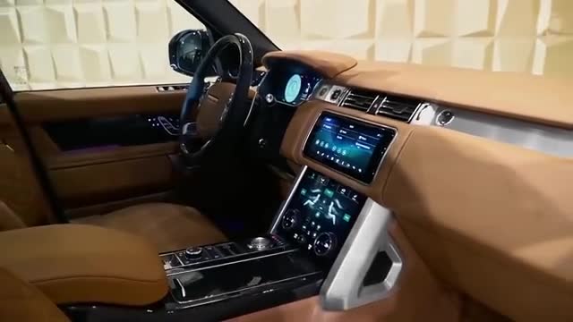 豪华SUV内部细节实拍，2020款路虎